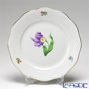 ヘレンド キティ KY-4（パープル） 00517-0-00 プレート 19cm