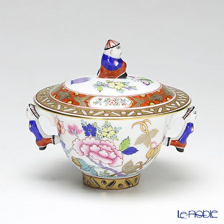 ヘレンド 上海 SH 03355-0-21 シュガーポット（マンダリン） 100ml