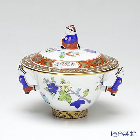 ヘレンド 上海 SH 03355-0-21 シュガーポット（マンダリン） 100ml