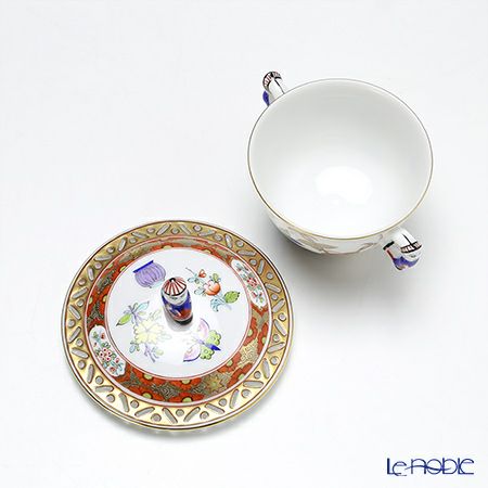 ヘレンド 上海 SH 03355-0-21 シュガーポット（マンダリン） 100ml