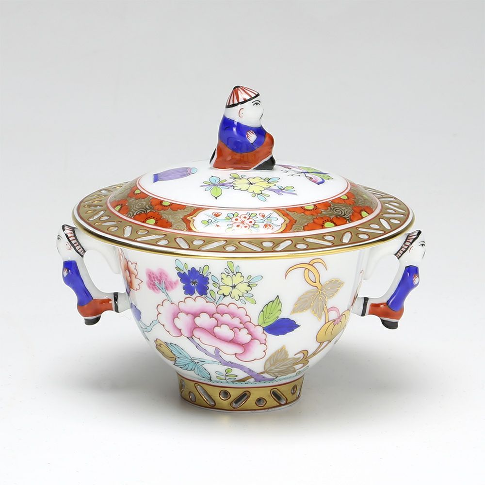 ヘレンド 上海 SH 03355-0-21 シュガーポット（マンダリン） 100ml