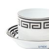 ジノリ1735／リチャード ジノリ（GINORI 1735／Richard Ginori） ラビリント ネーロ ティーカップ＆ソーサー ブラック 200ml／13.5cm