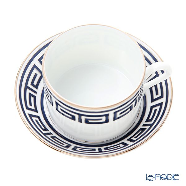 ジノリ1735／リチャード ジノリ（GINORI 1735／Richard Ginori） ラビリント サファイア ティーカップ＆ソーサー ブルー 200ml／13.5cm