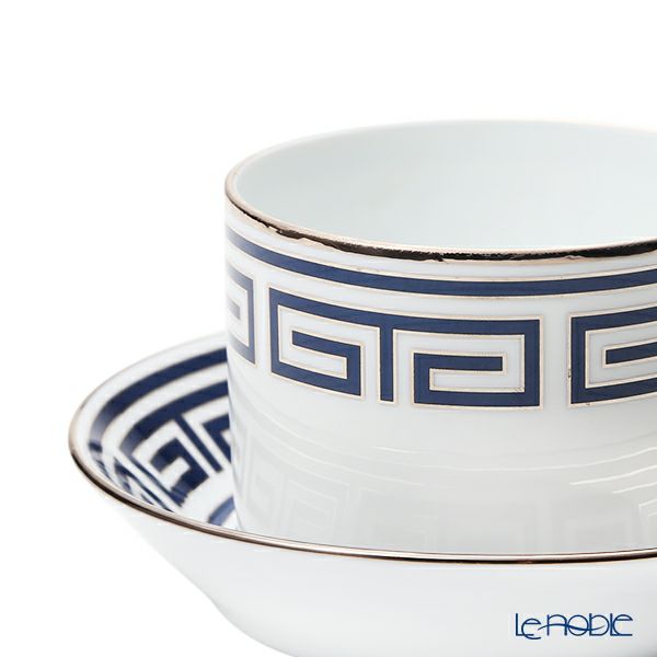 ジノリ1735／リチャード ジノリ（GINORI 1735／Richard Ginori） ラビリント サファイア ティーカップ＆ソーサー ブルー 200ml／13.5cm