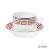 ジノリ1735／リチャード ジノリ（GINORI 1735／Richard Ginori） ラビリント スカーレット ティーカップ＆ソーサー レッド 200ml／13.5cm