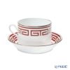 ジノリ1735／リチャード ジノリ（GINORI 1735／Richard Ginori） ラビリント スカーレット ティーカップ＆ソーサー レッド 200ml／13.5cm