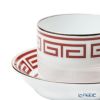 ジノリ1735／リチャード ジノリ（GINORI 1735／Richard Ginori） ラビリント スカーレット ティーカップ＆ソーサー レッド 200ml／13.5cm