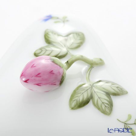 ヘレンド ブルーガーランド PBG 06079-0-11 ボンボン入れ トライアングルストロベリー