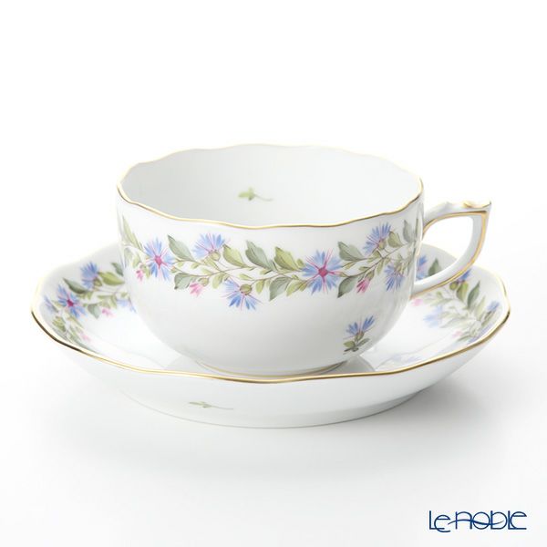 ヘレンド MPBG 翠蒼の草花 20724-0-00 ティーカップ＆ソーサー 200ml