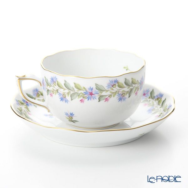 ヘレンド MPBG 翠蒼の草花 20724-0-00 ティーカップ＆ソーサー 200ml