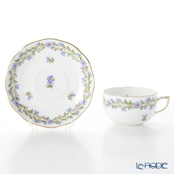 ヘレンド MPBG 翠蒼の草花 20724-0-00 ティーカップ＆ソーサー 200ml