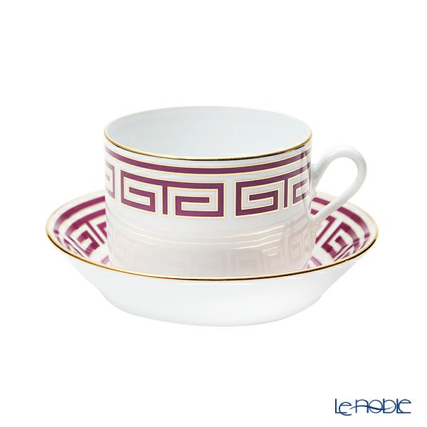 ジノリ1735／リチャード ジノリ（GINORI 1735／Richard Ginori） ラビリント アメジスト ティーカップ＆ソーサー パープル 200ml／13.5cm