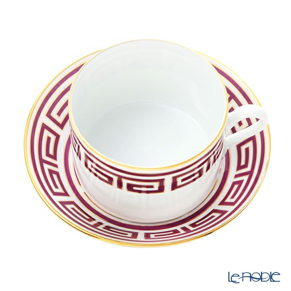 ジノリ1735／リチャード ジノリ（GINORI 1735／Richard Ginori） ラビリント アメジスト ティーカップ＆ソーサー パープル 200ml／13.5cm