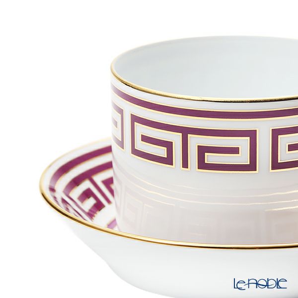 ジノリ1735／リチャード ジノリ（GINORI 1735／Richard Ginori） ラビリント アメジスト ティーカップ＆ソーサー パープル 200ml／13.5cm