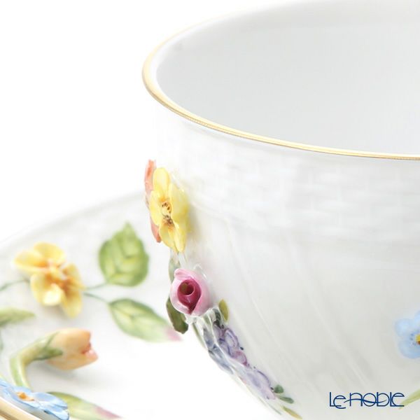 ヘレンド CD ティーカップ＆ソーサー フラワー 01701-0-00