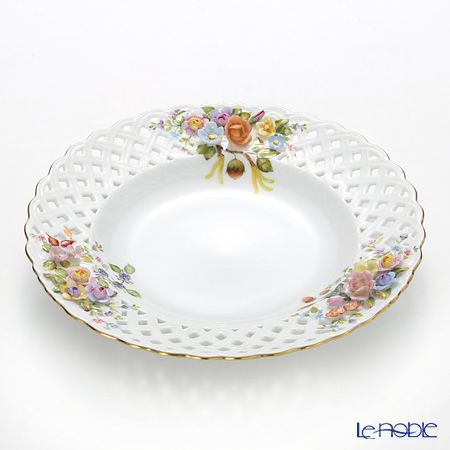 ヘレンド CD 08435-0-91 透かし皿 24.3cm