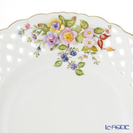 ヘレンド CD 08435-0-91 透かし皿 24.3cm