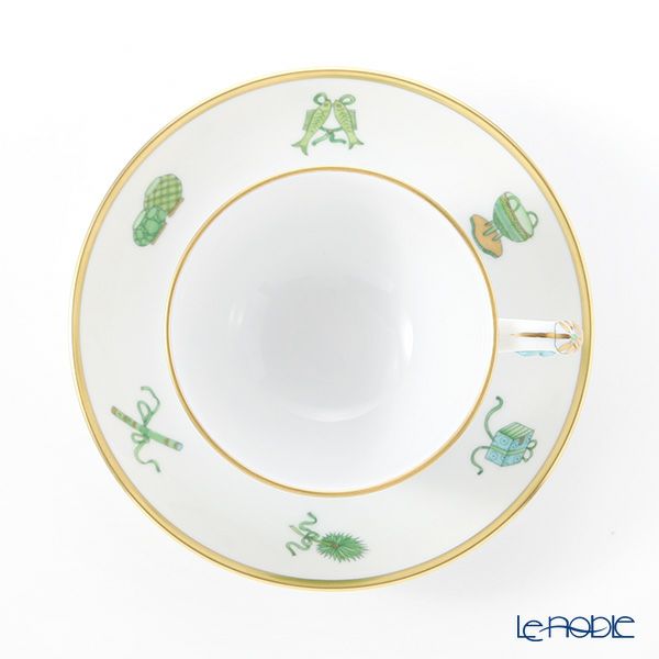 ヘレンド シノワズリ（中国趣味）トプカプ TOP 03364-0-21 マンダリン ラージカップ＆ソーサー