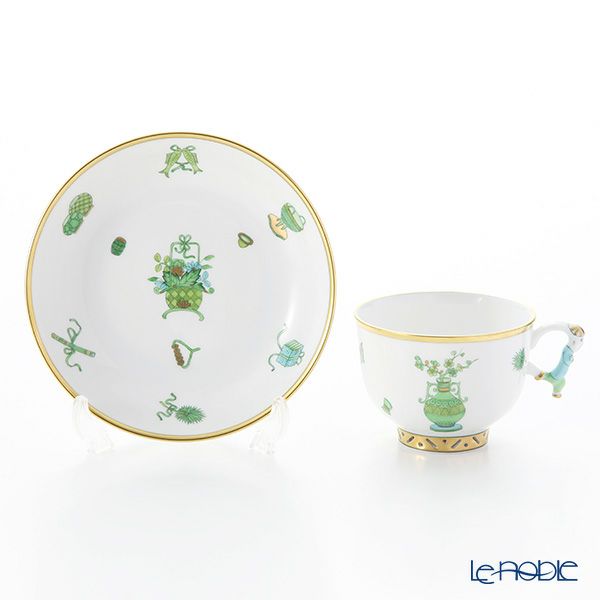 ヘレンド シノワズリ（中国趣味）トプカプ TOP 03364-0-21 マンダリン ラージカップ＆ソーサー