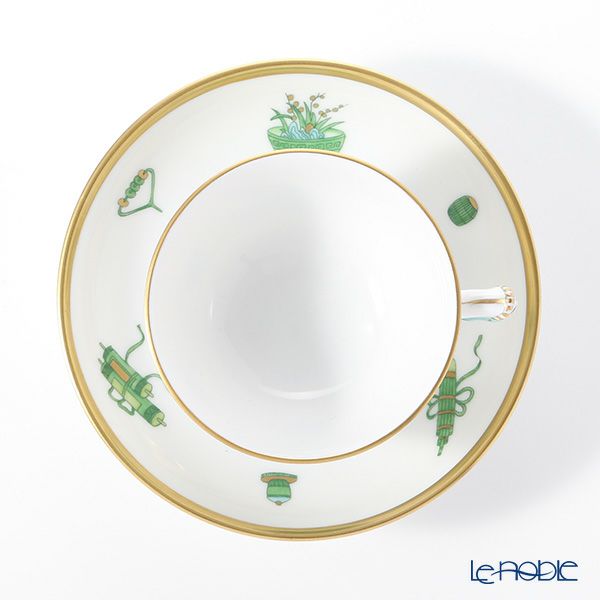 ヘレンド シノワズリ（中国趣味） トプカプ TOP 03371-0-21 マンダリン スモールカップ＆ソーサー