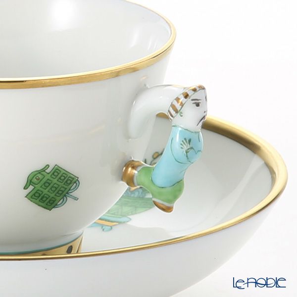 ヘレンド シノワズリ（中国趣味） トプカプ TOP 03371-0-21 マンダリン スモールカップ＆ソーサー