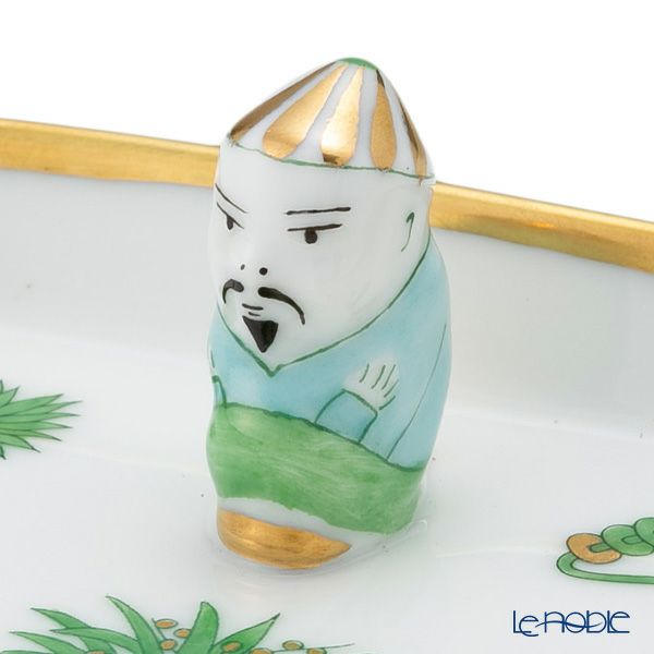 ヘレンド シノワズリ（中国趣味）トプカプ TOP 07733-0-21 オブロングトレイ マンダリン 8cm