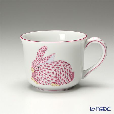 ヘレンド PVHP3 02708-0-00 マグ 250ml ウサギ ピンク