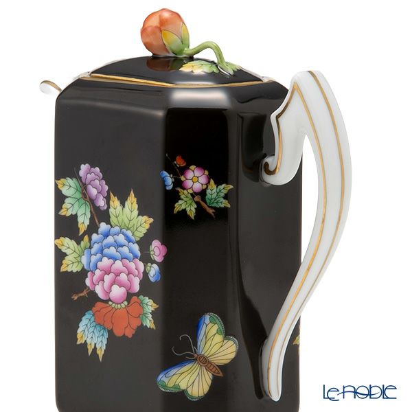 ヘレンド 黒いヴィクトリア VE-FN コーヒーセット