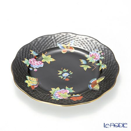 ヘレンド 黒いヴィクトリア VE-FN 00517-0-00 プレート 19cm