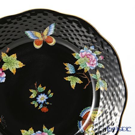 ヘレンド 黒いヴィクトリア VE-FN 00517-0-00 プレート 19cm