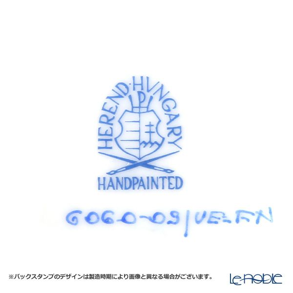 ヘレンド 黒いヴィクトリア ティーポット（ローズ） 800ml VE-FN 20606-0-09