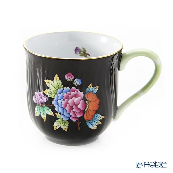 ヘレンド 黒いヴィクトリア VE-FN 01739-0-00 ミッドマグ 200ml