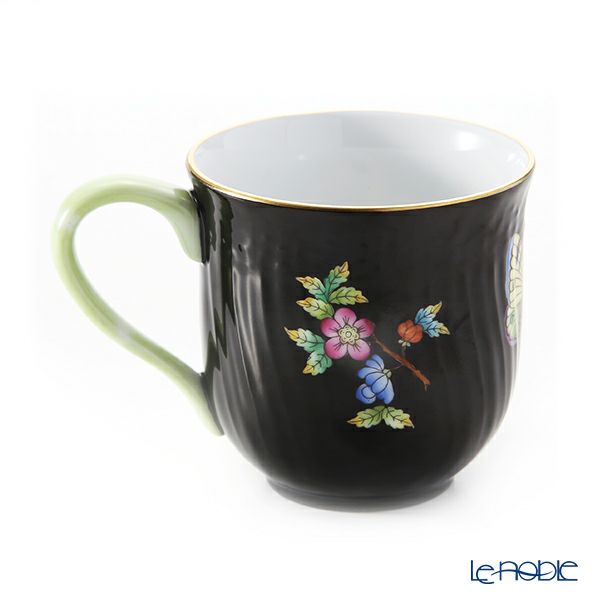 ヘレンド 黒いヴィクトリア VE-FN 01739-0-00 ミッドマグ 200ml