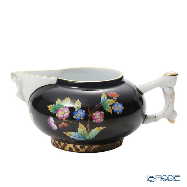 ヘレンド シノワズリ （中国趣味） 黒いヴィクトリア VE-FN クリーマー マンダリン 100ml 03344-0-21