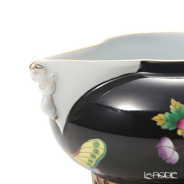 ヘレンド シノワズリ （中国趣味） 黒いヴィクトリア VE-FN クリーマー マンダリン 100ml 03344-0-21