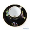ヘレンド 黒いヴィクトリア VE-FN 20707-0-00 モカカップ＆ソーサー 150ml