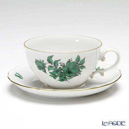 アウガルテン（AUGARTEN） マリアテレジア（5098A） バラ ティーカップ＆ソーサー（L） 0.25L（062）