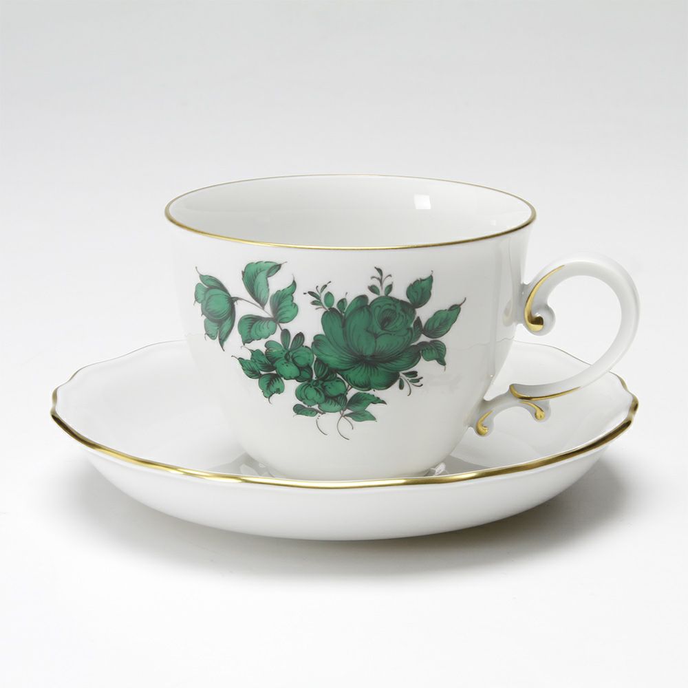 アウガルテン（AUGARTEN） マリアテレジア（5098A） バラ コーヒーカップ＆ソーサー 200ml（062）