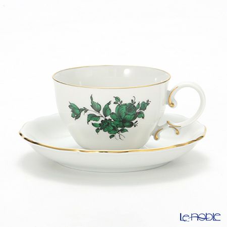 アウガルテン（AUGARTEN） マリアテレジア（5098A） バラ モカカップ＆ソーサー 100ml（062）