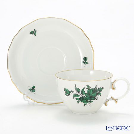 アウガルテン（AUGARTEN） マリアテレジア（5098A） バラ モカカップ＆ソーサー 100ml（062）