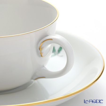 アウガルテン（AUGARTEN） マリアテレジア（5098A） バラ ティーカップ＆ソーサー 200ml（001シューベルトシェイプ）