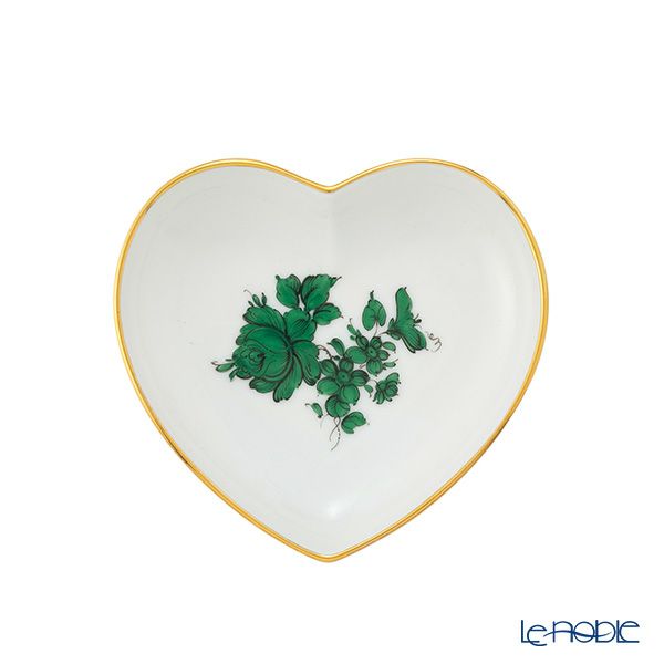 アウガルテン（AUGARTEN） マリアテレジア（5098A） バラ ハートディッシュ 10cm（862）