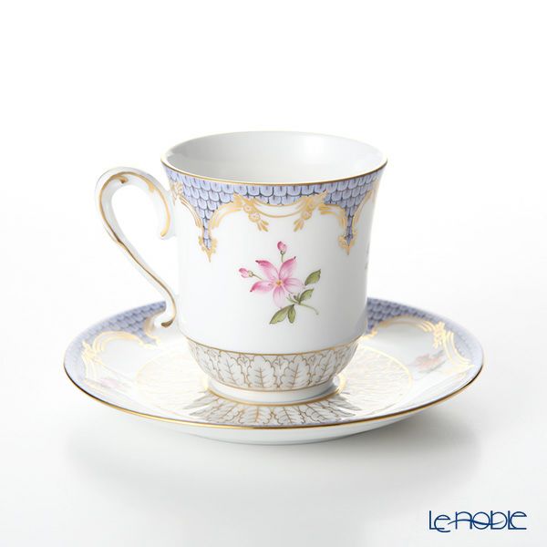 ヘレンド LILLY 04941-0-00 モカカップ＆ソーサー