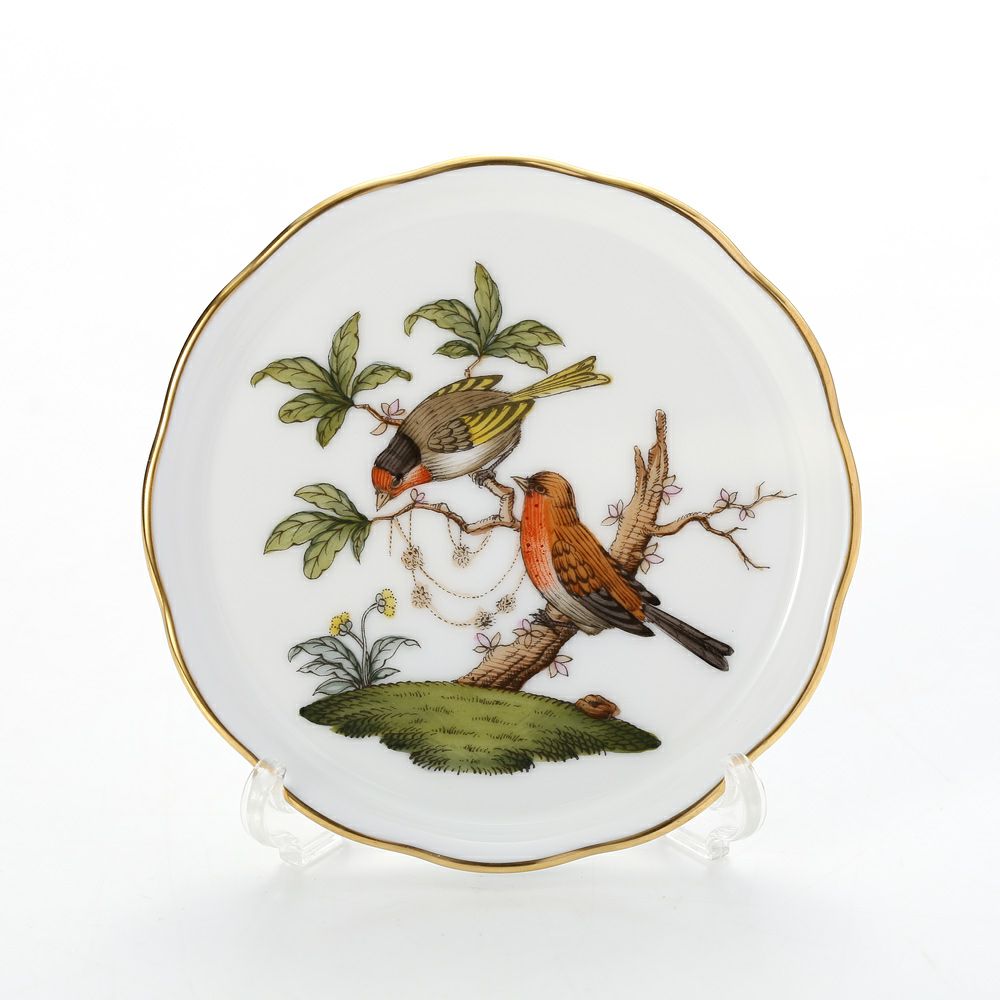 ヘレンド ロスチャイルドバード RO-10 00341-0-00 コースター10cm