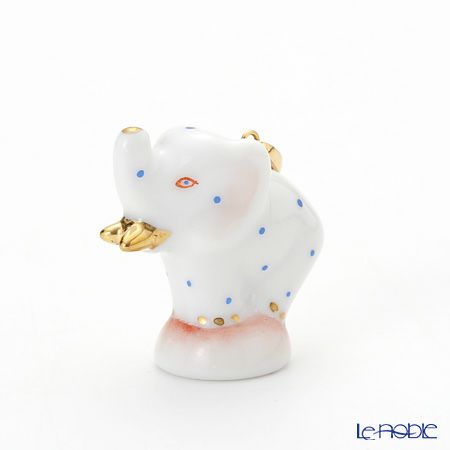 ヘレンド ペンダントトップ C-B 05292-0-47 エレファント ブルー