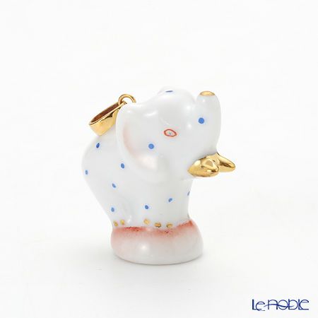 ヘレンド ペンダントトップ C-B 05292-0-47 エレファント ブルー