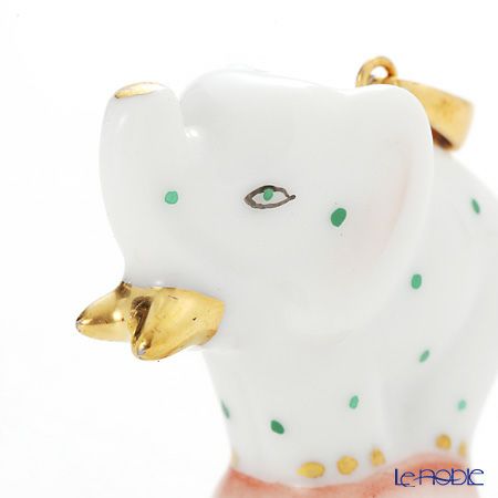 ヘレンド ペンダントトップ C-V 05292-0-47 エレファント グリーン