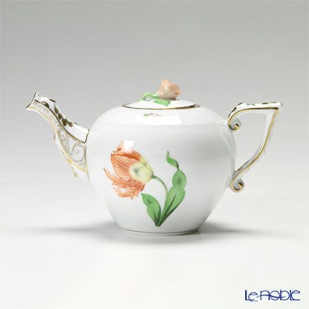 ヘレンド キティ KY-1（オレンジ） 00608-0-09 ティーポット ローズ 400ml