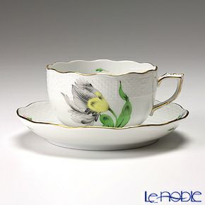 ヘレンド キティ KY-5（ブラック） 00724-0-00／724 ティーカップ＆ソーサー 200ml