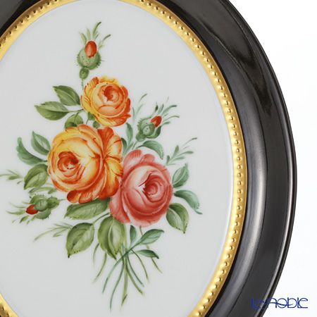 アウガルテン（AUGARTEN） アウガルテンブーケ（6682A） ブラッドレッドローズ スモールディッシュ（飾り皿） 12cm（841）